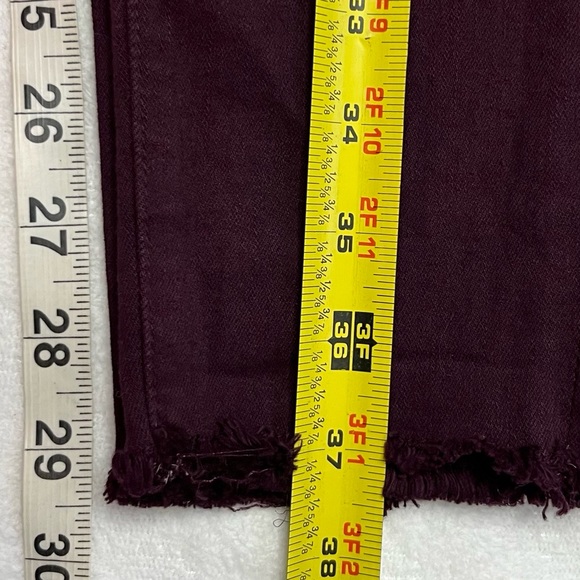 Frame Denim Jeans Le Skinny de Jeanne Mahogany Size 27 - Picture 6 of 8